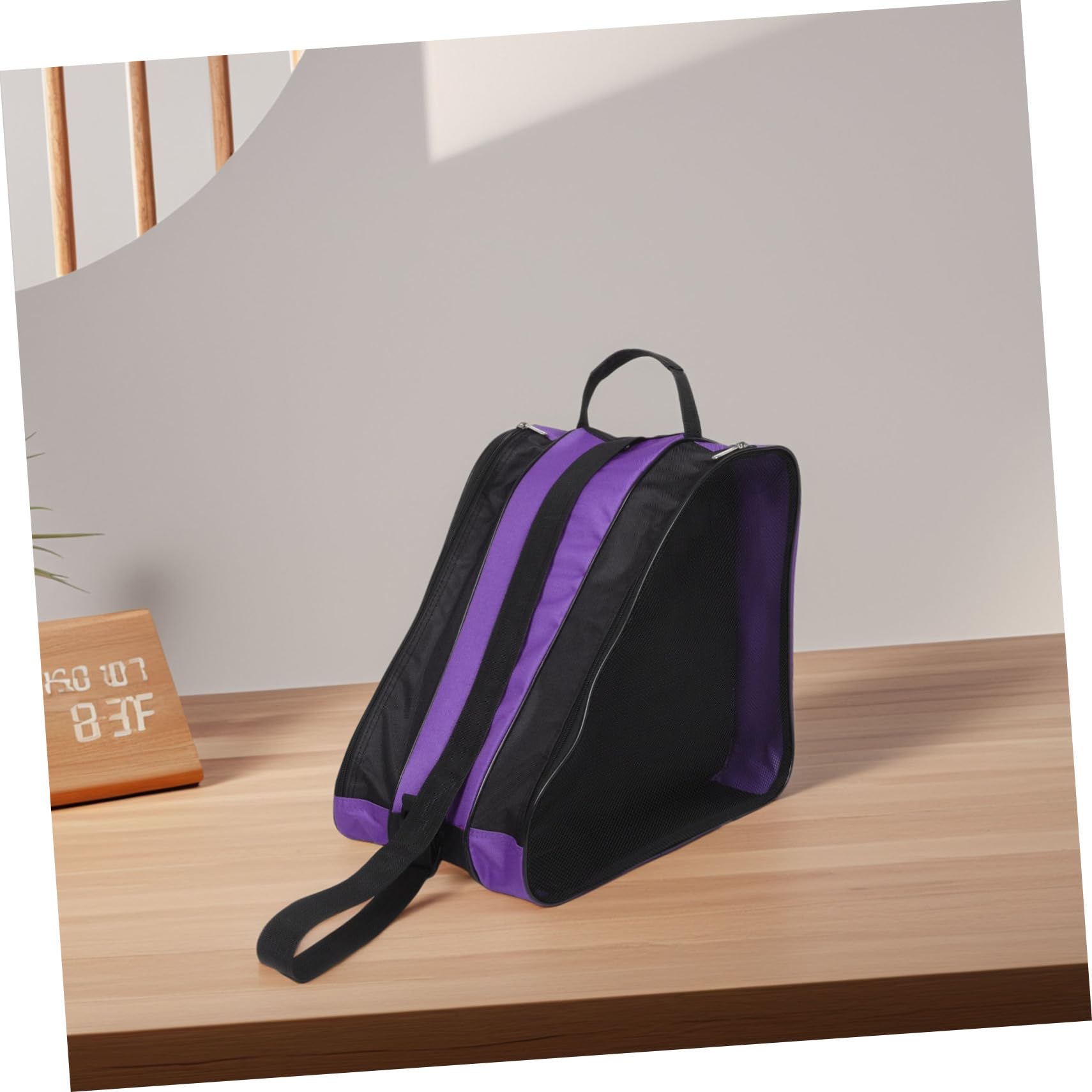 Rollschuhtasche Design Oxford aus Leicht 2 mit Gewebe Stück Mehrfachfach für Rollschuhe und Schuhe für Outdoor Transport