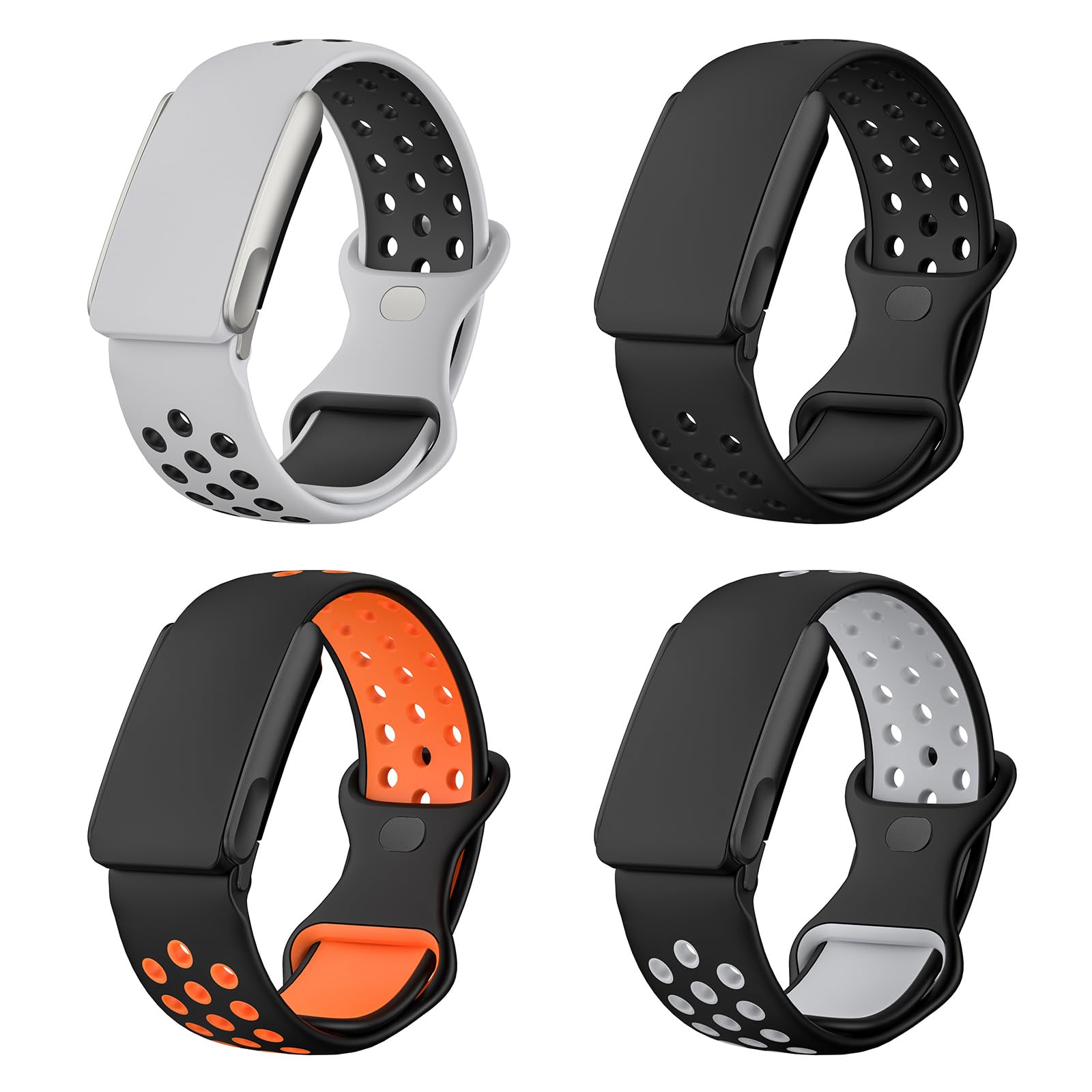 Bracelet en silicone pour 5.0 - Bracelet de rechange à dégagement rapide - Résistant à la transpiration - Respirant
