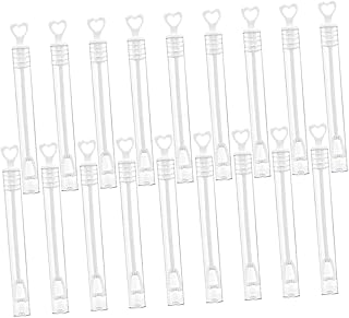 Totority Bubble Wand Toys Empty Bubble Wand Bottle 18pcs Empty Bubble Wands Bottle Refillable Bubble Wands Tube Bubble Making Wands Refillable Bubble Wand