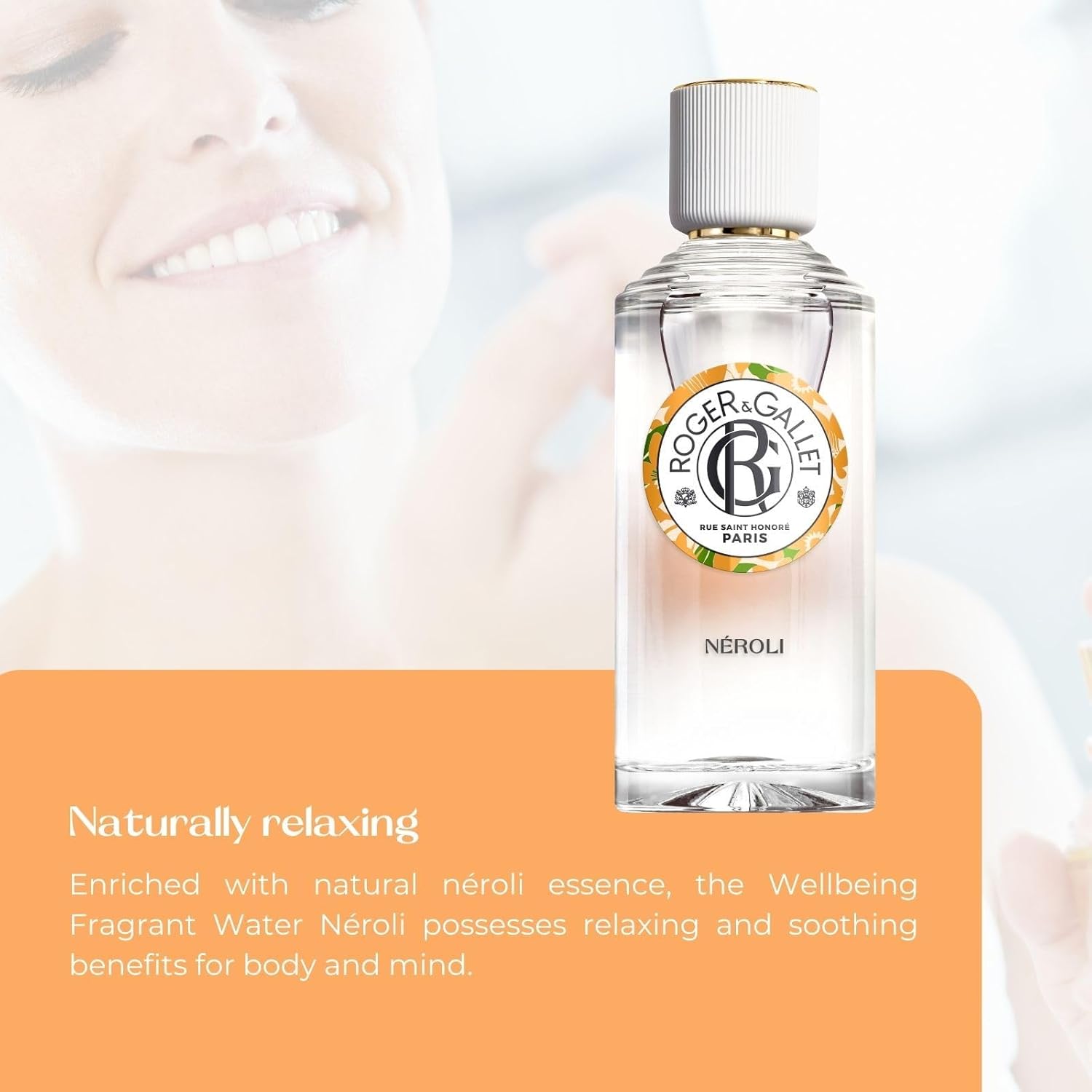 ROGER & GALLET | Fragrant Water Body Spray for Women | Neroli 1 Oz.