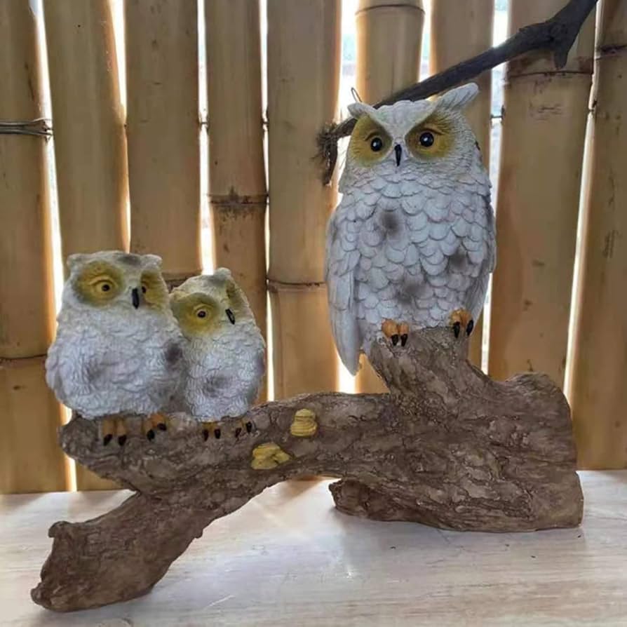 梟　オブジェセット Amazon.co.jp: 梟 ふくろう オブジェ 置物 BIRDIE BILL