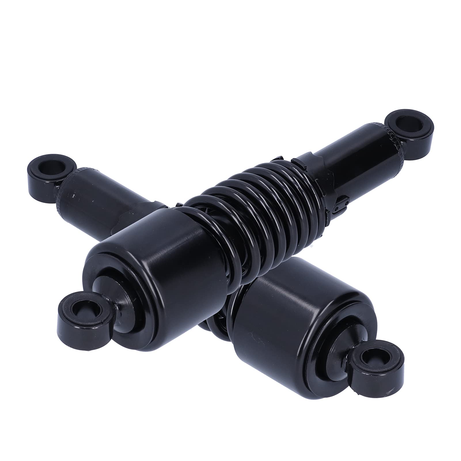 Dioche Zestaw Sprężyn Zawieszenia Para 10,5-calowych Amortyzatorów Motocyklowych do Amortyzatorów XL883, XL1200R, XL1200L, ze Stali Nierdzewnej