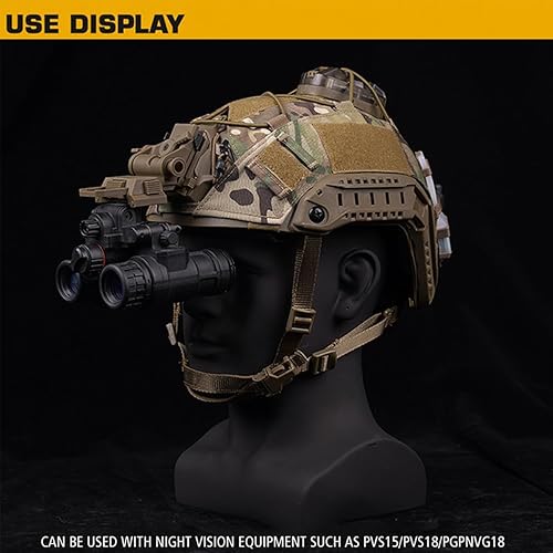 Miniatura 6 de Casco táctico visión nocturna gafas montaje L4G24 NVG montaje para PVS 1518 GPNVG18
