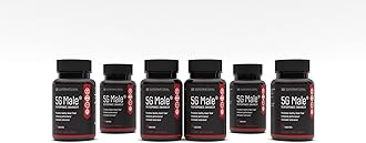 5G Male Natural T Booster Enhancing Supplement for Blood Flow, Stamina, Strength & Endurance- Ginseng, Garlic, Ginkgo, Ginger Root, Vitamin D Supports Healthy Males - 180 Capsules