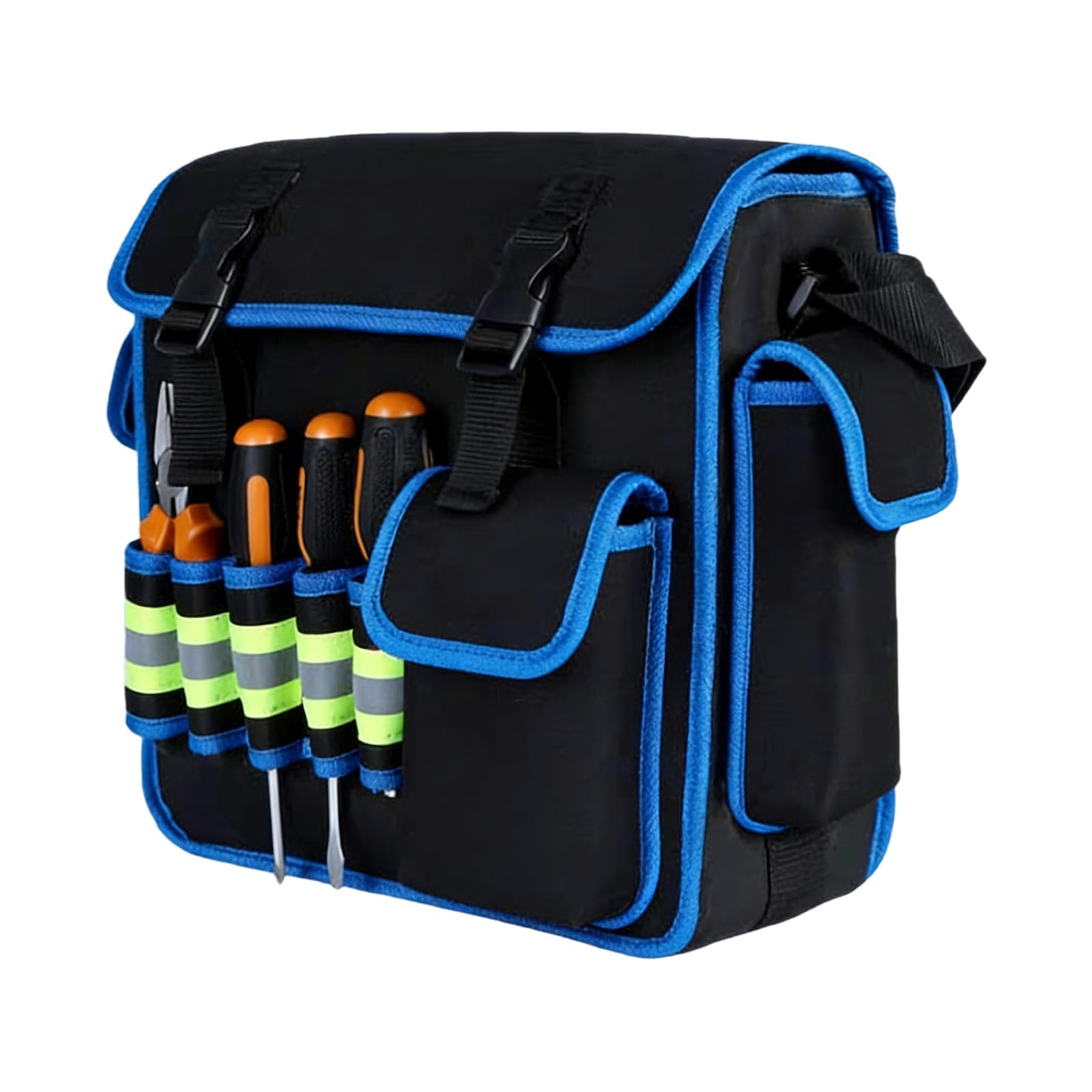 Oxford Cloth Tool Bag Heavy Duty Tool Storage Large Capacity Storage Bag for Electricians Power Organization Oxford Cloth