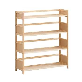 Amazon.co.jp: [CHYATTSU] オープンシェルフ 木製 本棚 漫画棚