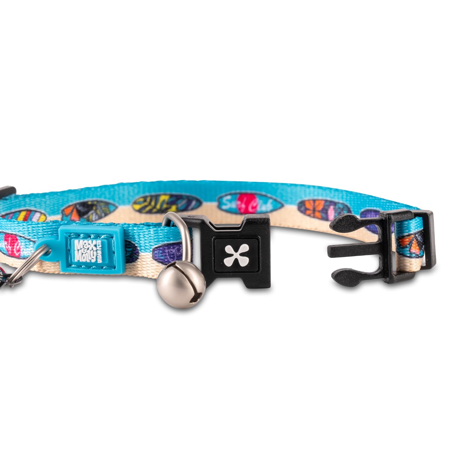 Max & Molly Gotcha! Smart ID Cat Collar Aloha, 1 Size - Image 2