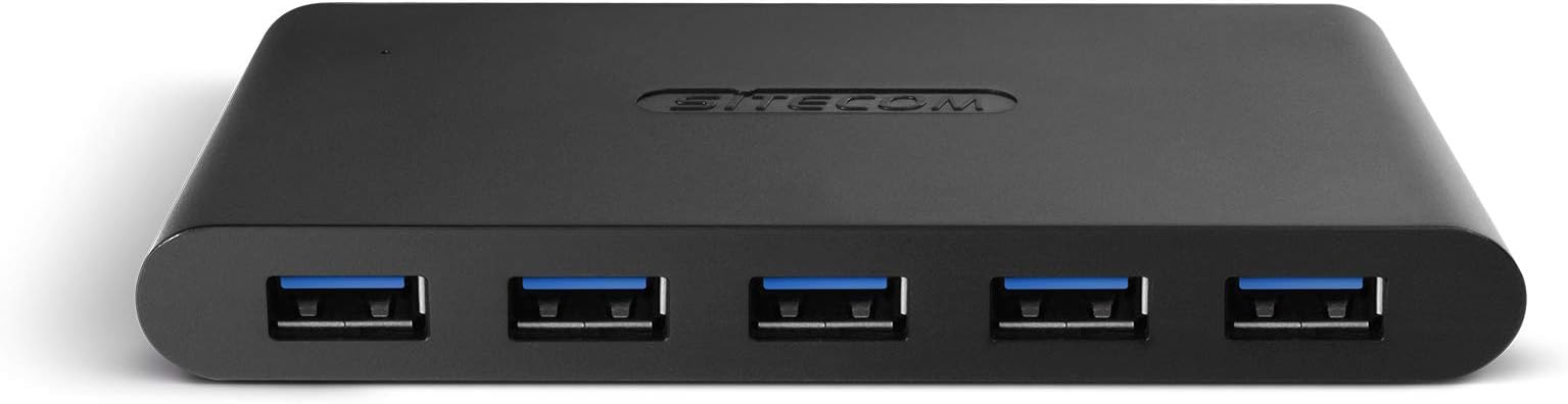 Sitecom CN-084 USB 3.0 Hub 7 Port | USB 3.0 Male to 7x USB 3.0 Female Ports - Hub