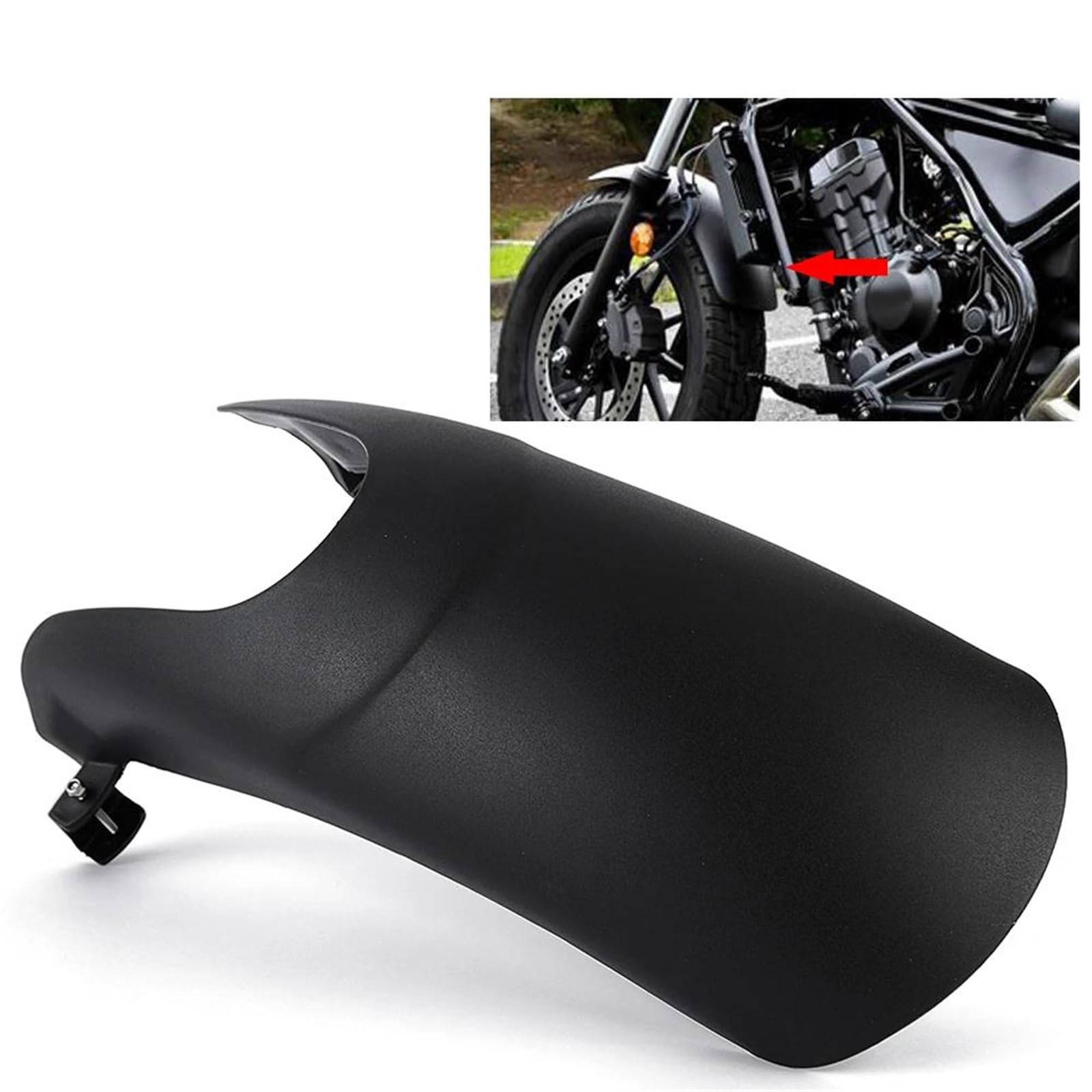 Moto Parafango Ruota Anteriore Estensione Splash Guard Per CM500 CM 500 2017 2018 2019 2020 2021 2022
