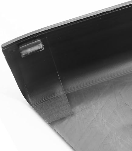 Miniatura 7 de Panel de cubierta de asiento del conductor izquierdo compatible con Ford F-150, 9L3Z-1661693-CA 2009-2014, cubierta negra (negro)