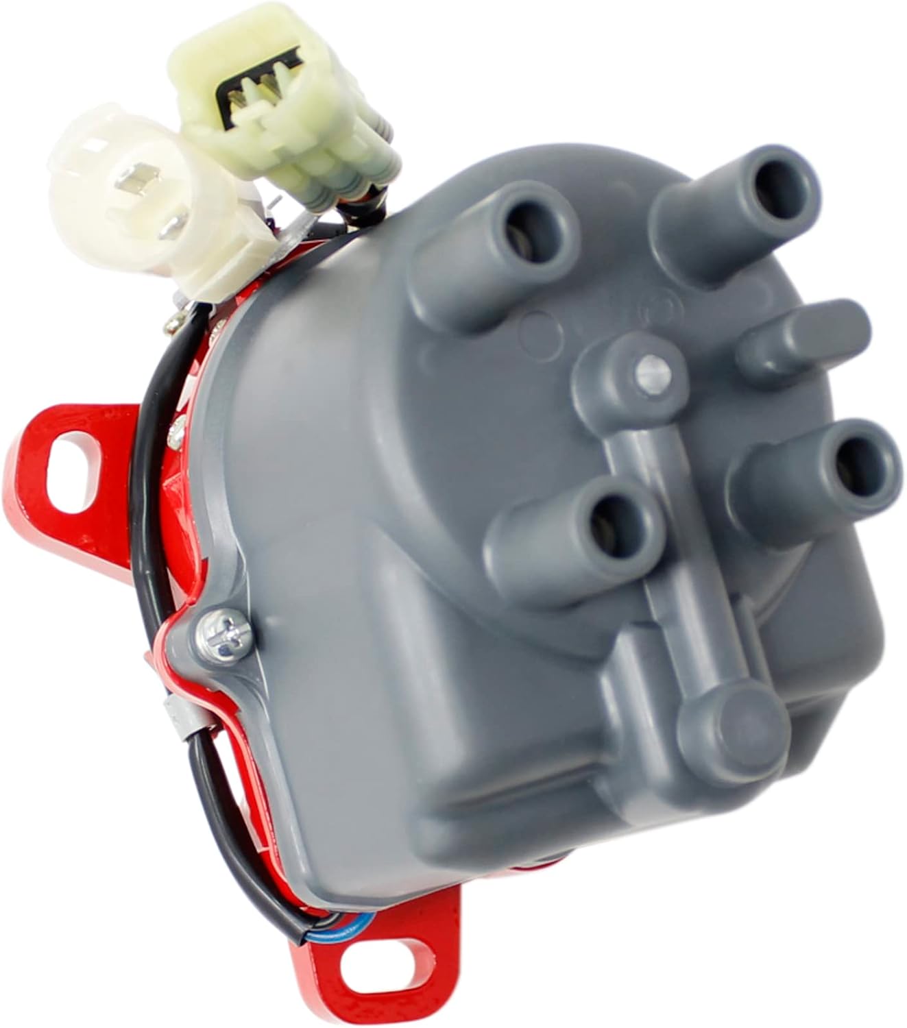 DRGAON FIRE Performance Complete Ignition Distributor Compatible with 1988-1991 Honda Civic 1.6L 1st Generation JDM ZC OBDO Replaces TD-03U 06302PT2000 30100PM7006 OEM Fit DTD03-DF