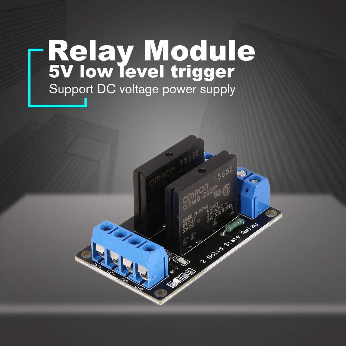 Relè A Stato Solido A 2 Canali Interruttore Di Alimentazione A - Foto 4