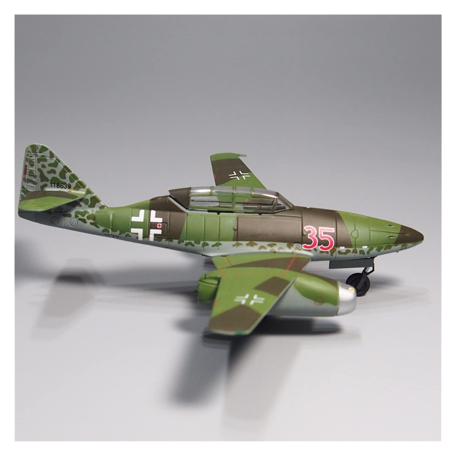 Amazon.co.jp: 飛行機模型 1/72 フィット第二次世界大戦 Me262B-la