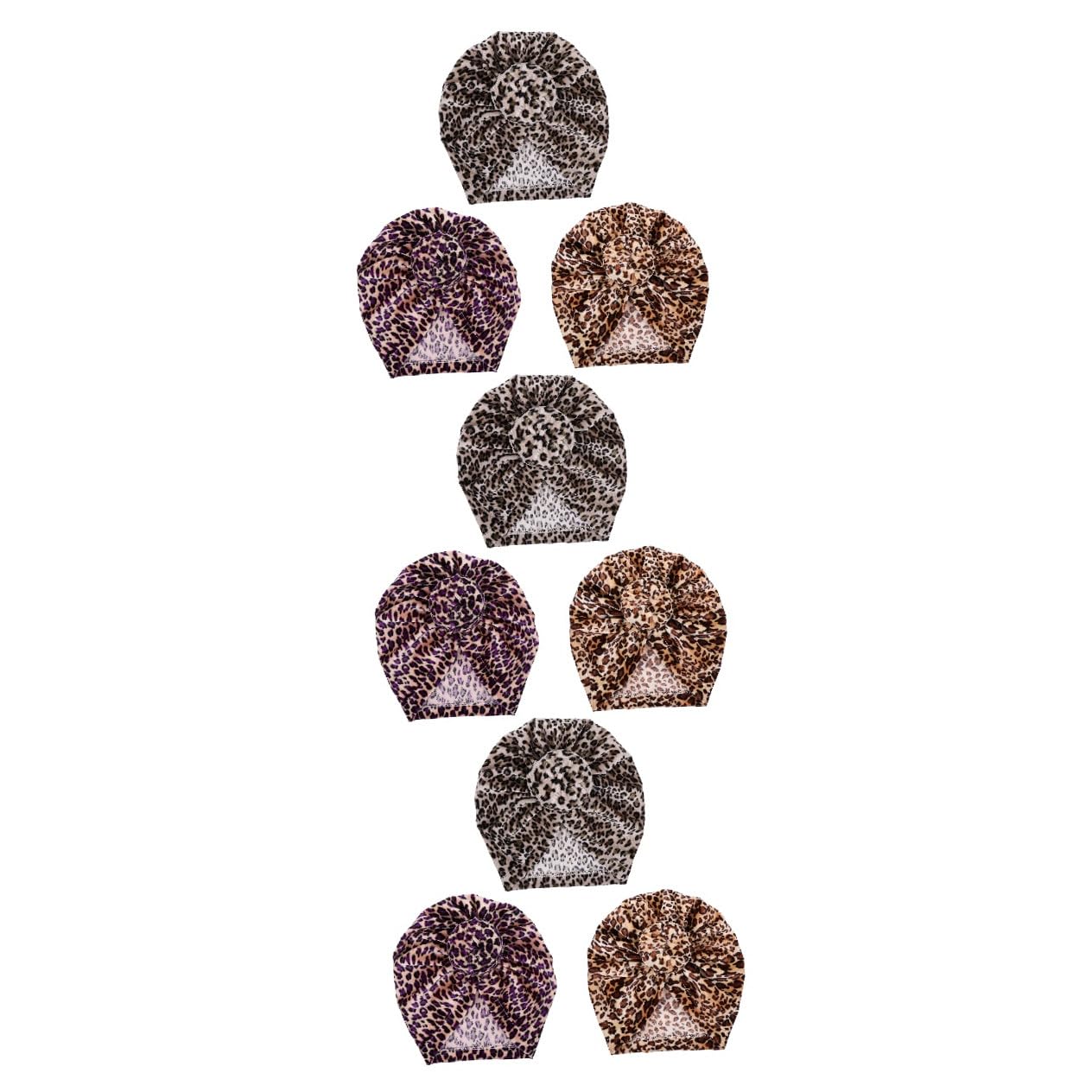 Gorro con Estampado De Leopardo para Niños Gorra Bebé Leopardo Sombrero Turbante Bebé Gorro Bebe Recien Nacido Gorritos Recién Nacido Sombrero De Niño