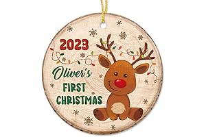 TheUnifury New Mom Christmas 2023 Ornament: Treasured Baby's First Holiday Keepsake