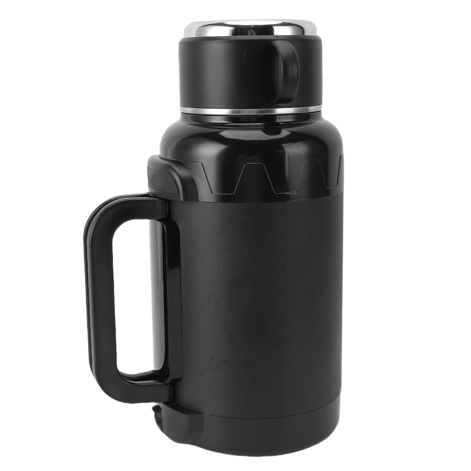 Yctze Czajnik Samochodowy 1500 Ml ze Stali Nierdzewnej 304 na Sucho z Czajnikiem Samochodowym, Przenośny Czajnik do Samochodu, Elektryczny 1500 Ml, Samochodowy ze Stali Nierdzewnej, Bojler, 304