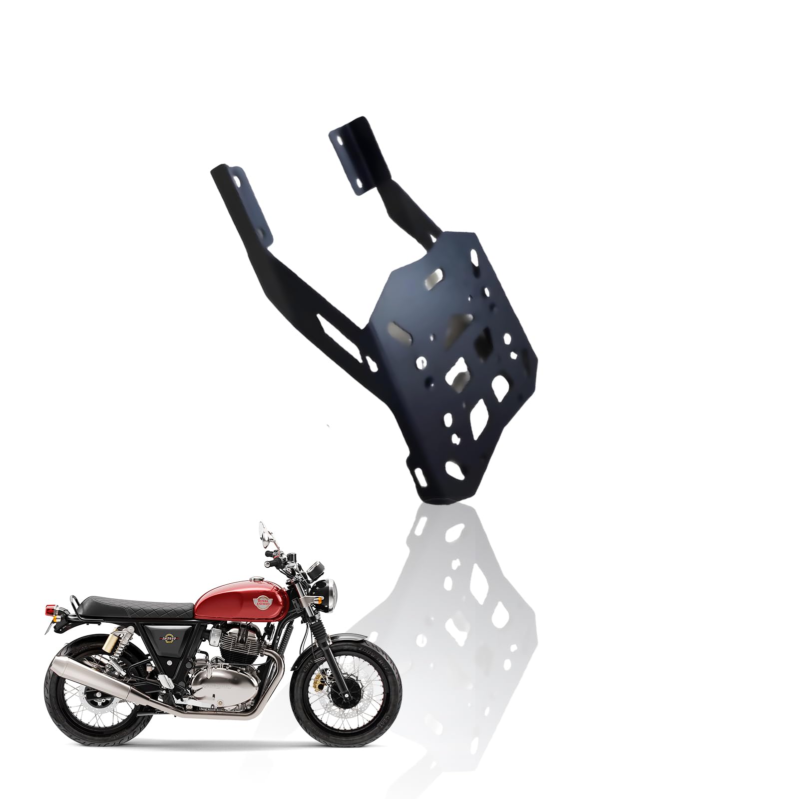 Rear Luggage Rack for RE Interceptor | Durable Expedition Luggage Carrier | Heavy-Duty Rear Rack for Interceptor-image-40