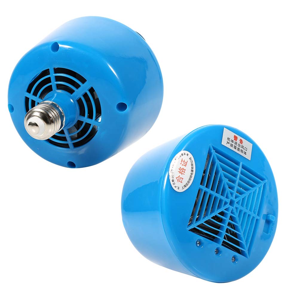 Broco Lámpara de Calor para Mascotas, E27 Lámpara de Calor para Aves de Corral para criadores Lámpara para Aves de Corral Bombilla Criadora Lechones Pollo para Mascotas(Azul)