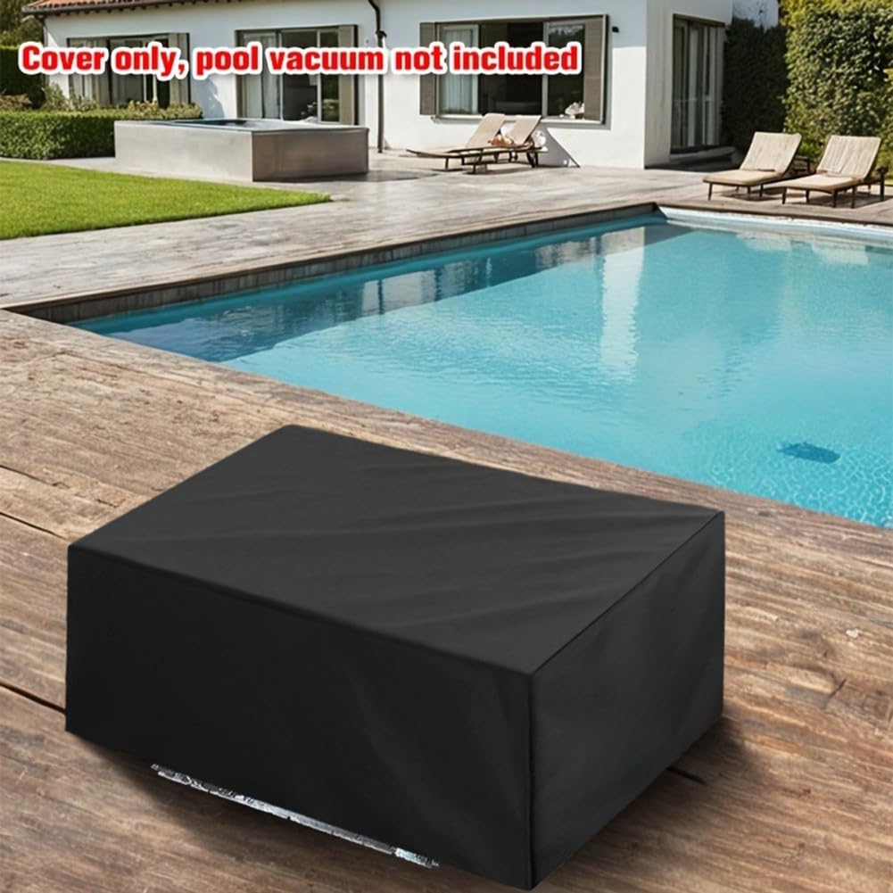 Funda protectora para aspiradora robot para máquina de limpieza de piscinas sobre el suelo y enterradas, tela Oxford impermeable, protección contra el polvo