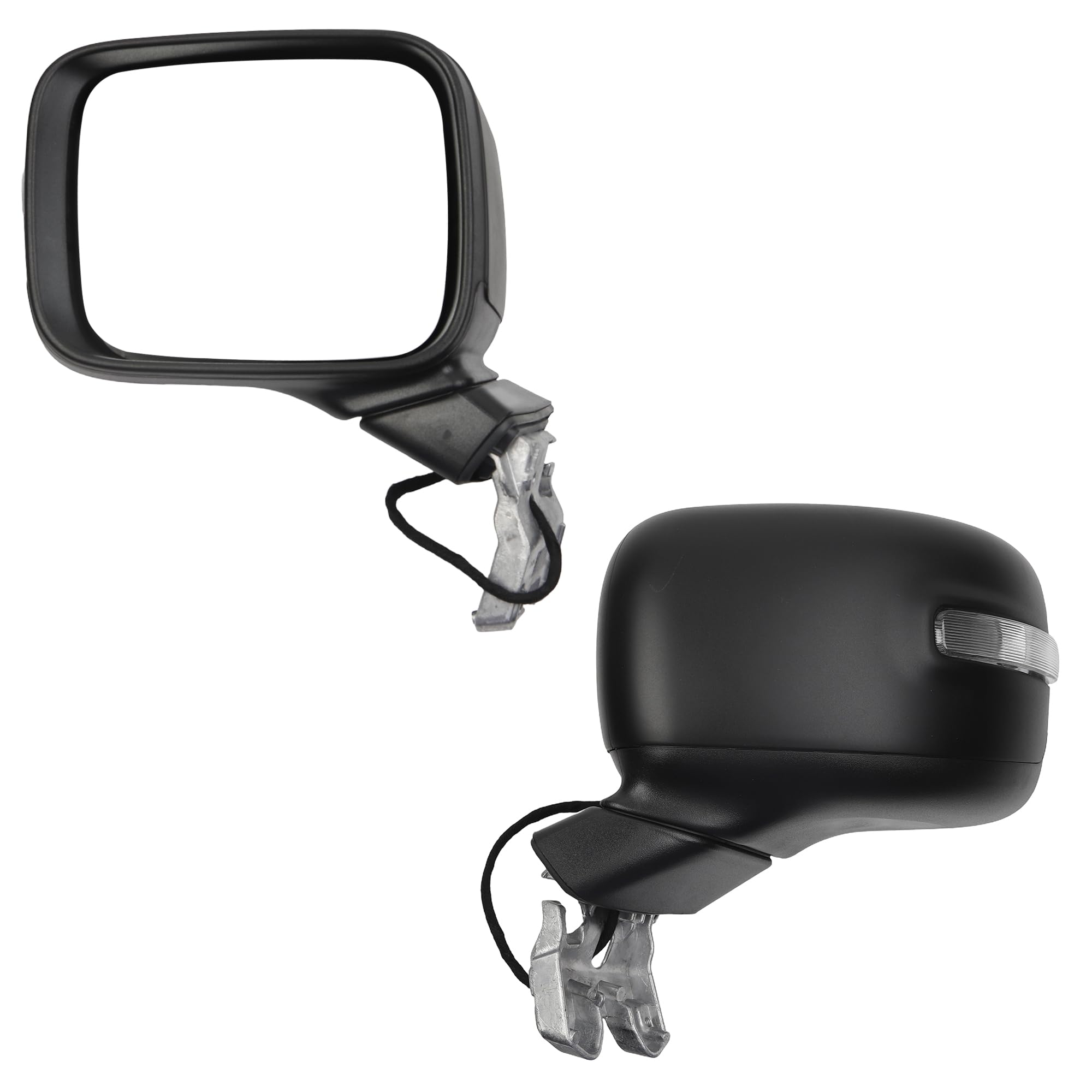 Photo 1 of **STYLE MAY DIFFER ONLY 1** Dasbecan Left Driver Side Mirror Compatible with 2015-2023 Jeep Renegade Heated Manual Fold Power Glass With Signal Light Door Mirror Replaces#CH1320445 (7Pins?