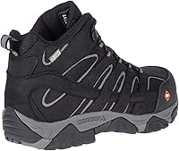 Vista 22 de Merrell Botas de construcción Moab Vertex Mid impermeables con punta compuesta para hombre Arcilla