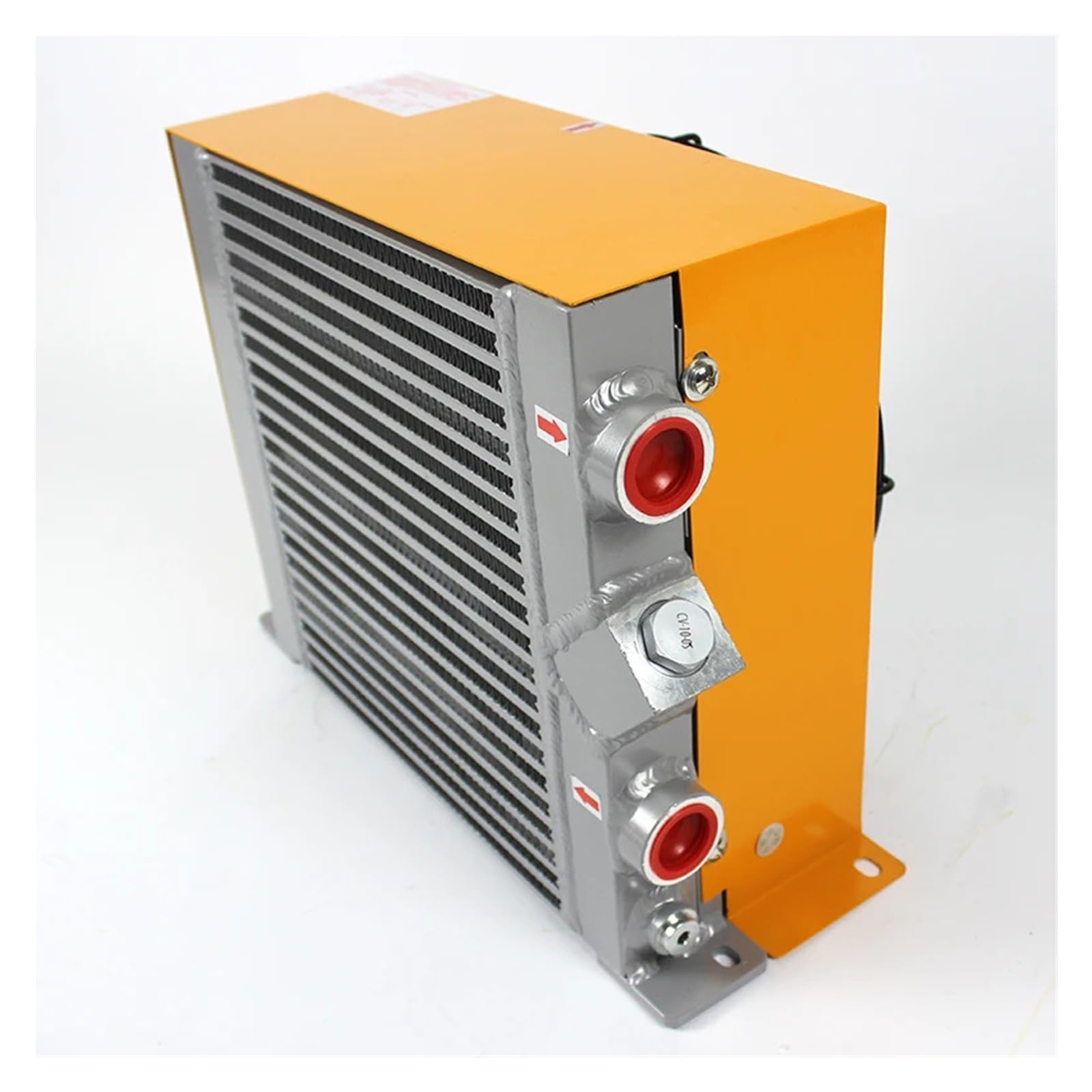 AH1012T Radiatore olio industriale da 100 l/min con valvola for radiatore olio scambiatore di calore aria sistema idraulico for mini escavatori Operazione stabile