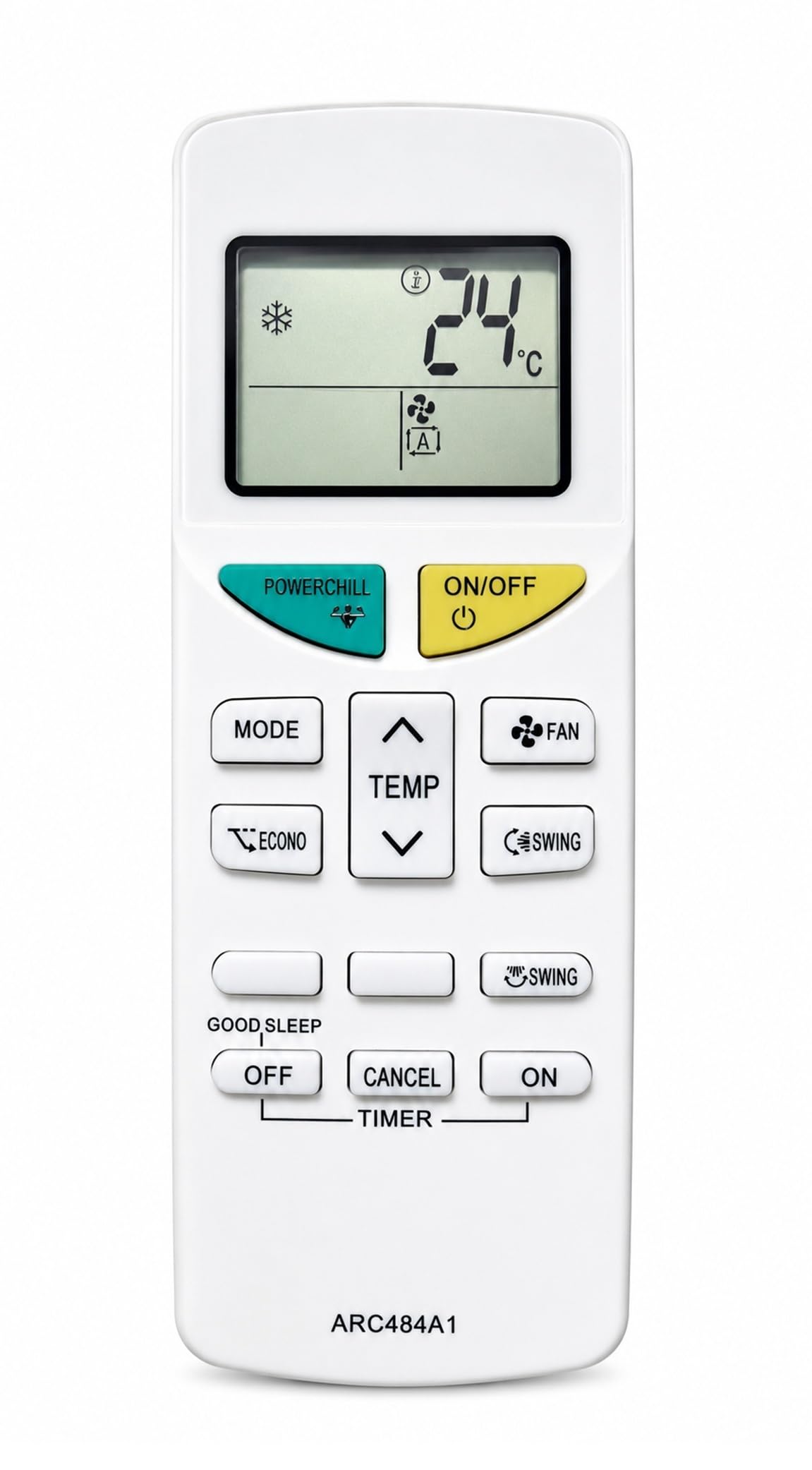 5 Years Warranty Compatible for Daikin Split/Window Air Conditioner Remote ARC484A1, Please Match Your OldRemote Exact Be Same Button-image-43