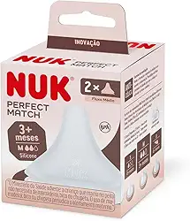 Kit 2 Bicos NUK Perfect Match - Fluxo Médio