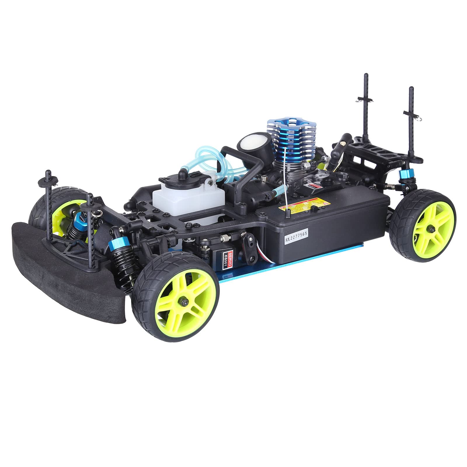 1/10 Nitro RC wózek drogowy, 2,4 G 4WD 2-biegowy samochód z 18CXP Nitro, RTR