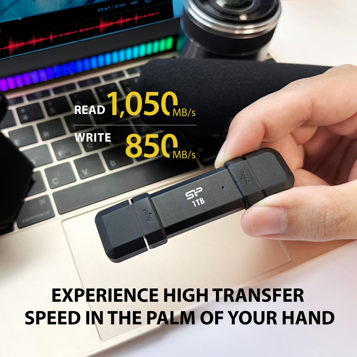 Amazon.com: 1TB Silicon Power Marvel Xtreme DS72 USB3.2 Gen2 USB