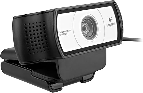 Logitech Cámara web C930e USB de escritorio o portátil HD 1080p (renovada)