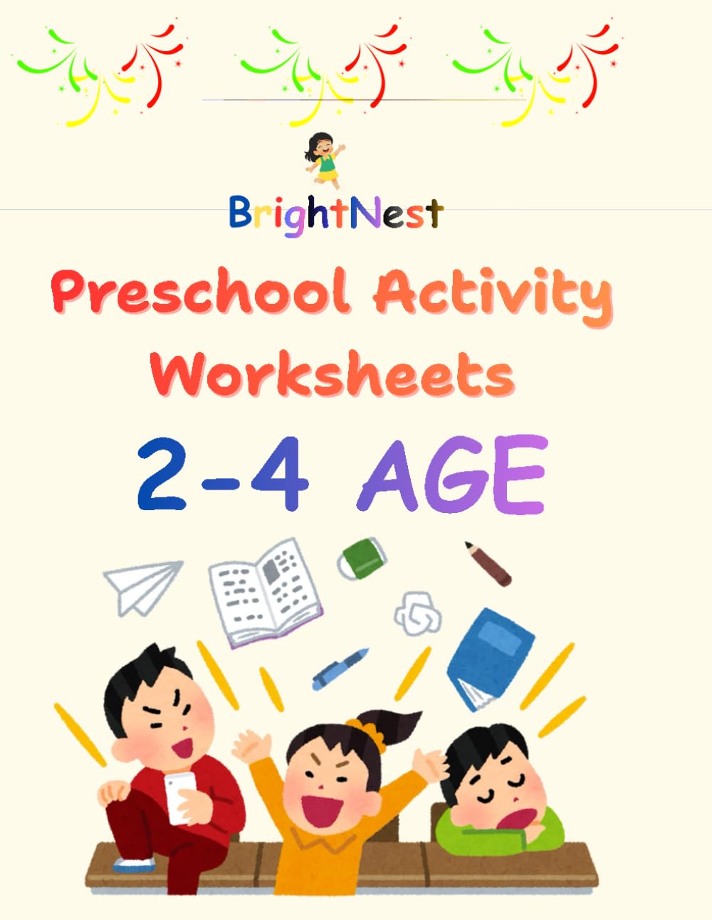 Preschool Activity Worksheets for Early Learning (Ages 2–4)