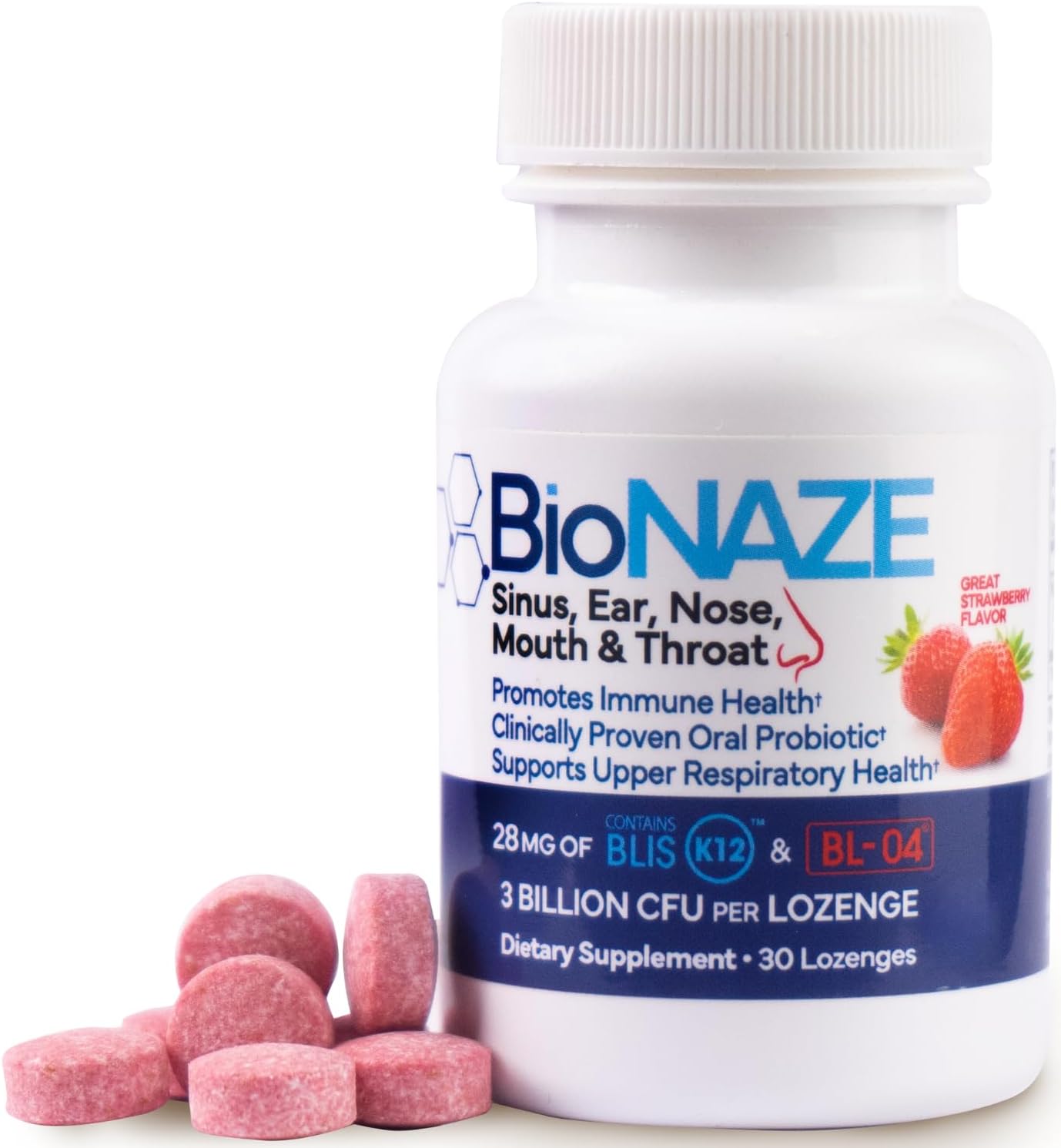 Oral Probiotic BLIS K12 & BL-04 for Sinus, Tonsil Stones, Bad Breath, Post Nasal Drip, Throat, Mouth, Teeth & Gut – Improve Oral & Respiratory Health. Clinically Proven Probiotic Strains 30 ct Oral Probiotic BLIS K12 & BL-04 for Sinus, Tonsil Stones, Bad Breath, Post Nasal Drip, Throat, Mouth, Teeth & Gut – Improve Oral & Respiratory Health. Clinically Proven Probiotic Strains 30 ct