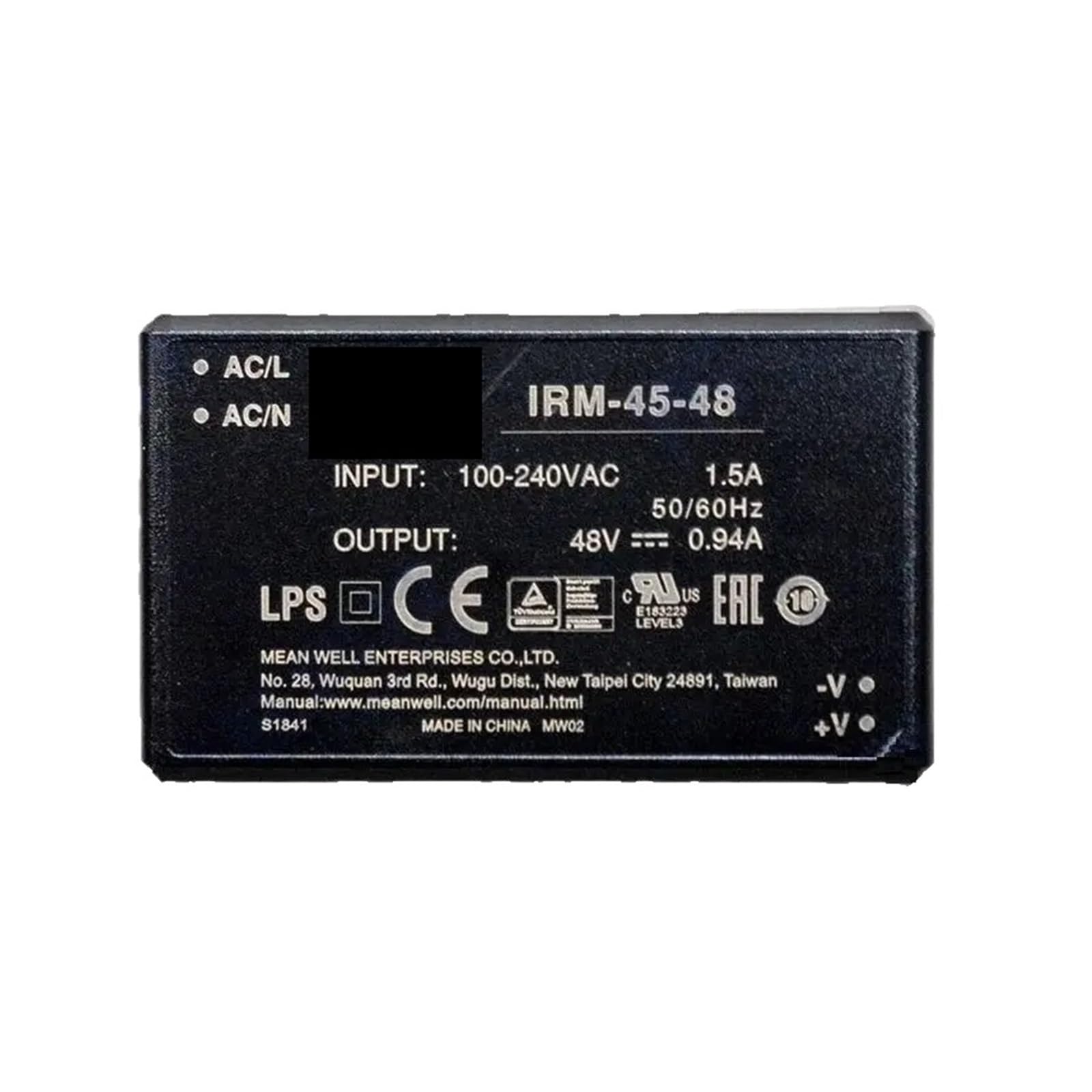 XDDQWSWA 45WAC-DC Power IRM-45-5V IRM-45-12V IRM-45-15V IRM-45-24V IRM-45-48V(IRM-45-12)