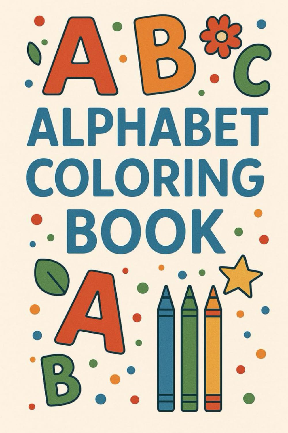 Alphabet A to Z Coloring book