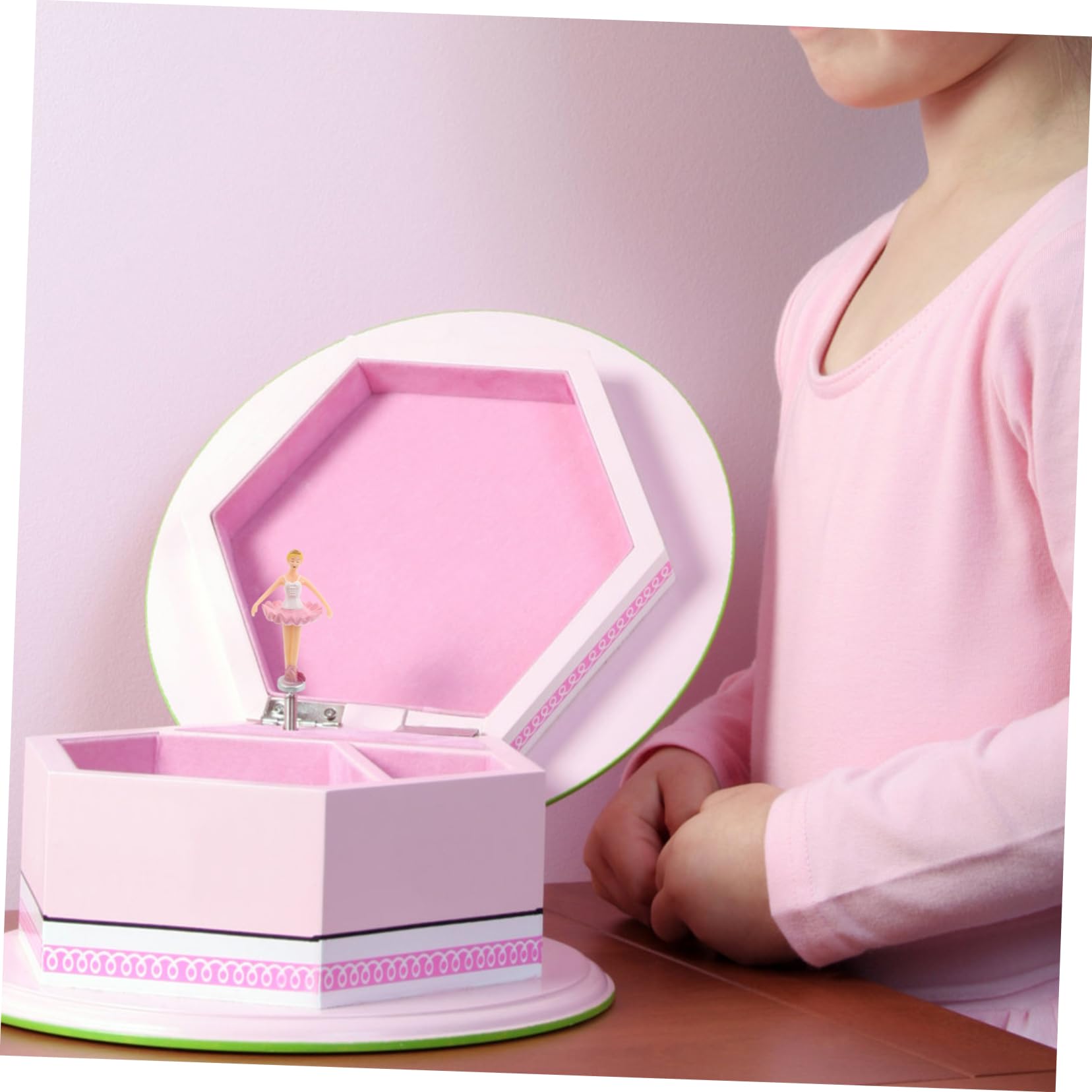 Pack De 4 Figuras De Bailarina Para Caja De Música – Statuilla Giratoria De Resina Para Decorar Y Regalar, 5.7 Cm