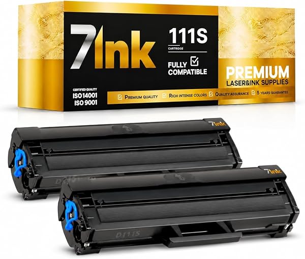 7ink Toner zamienny do Samsung MLT-D111S Xpress M2070 – 2 szt. | 3000 stron, z chipem. Pasuje też do M2026W M2022W M2020
