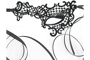 Venetian Half Face Lace Mask: Perfect for Masquerade Balls and Carnivals