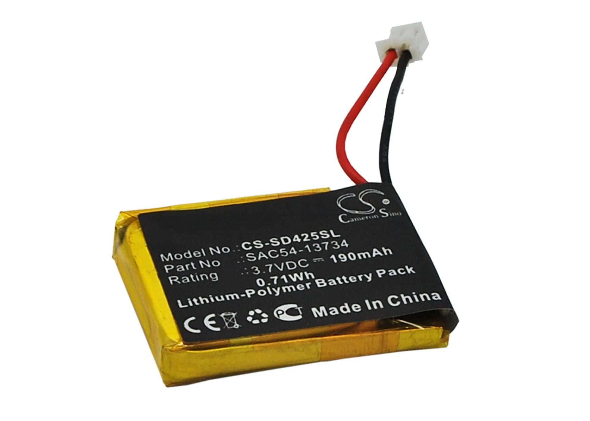 VI VINTRONS Battery for Sportdog FieldTrainer SD-425 Transmitter, FT-125 Transmitter, SAC54-13734,