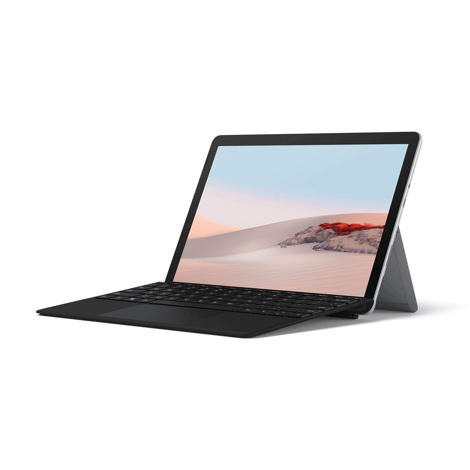 Microsoft Surface Go Type Cover (für Surface Go 1-4) (QWERTZ Deutsch) Schwarz (Generalüberholt)