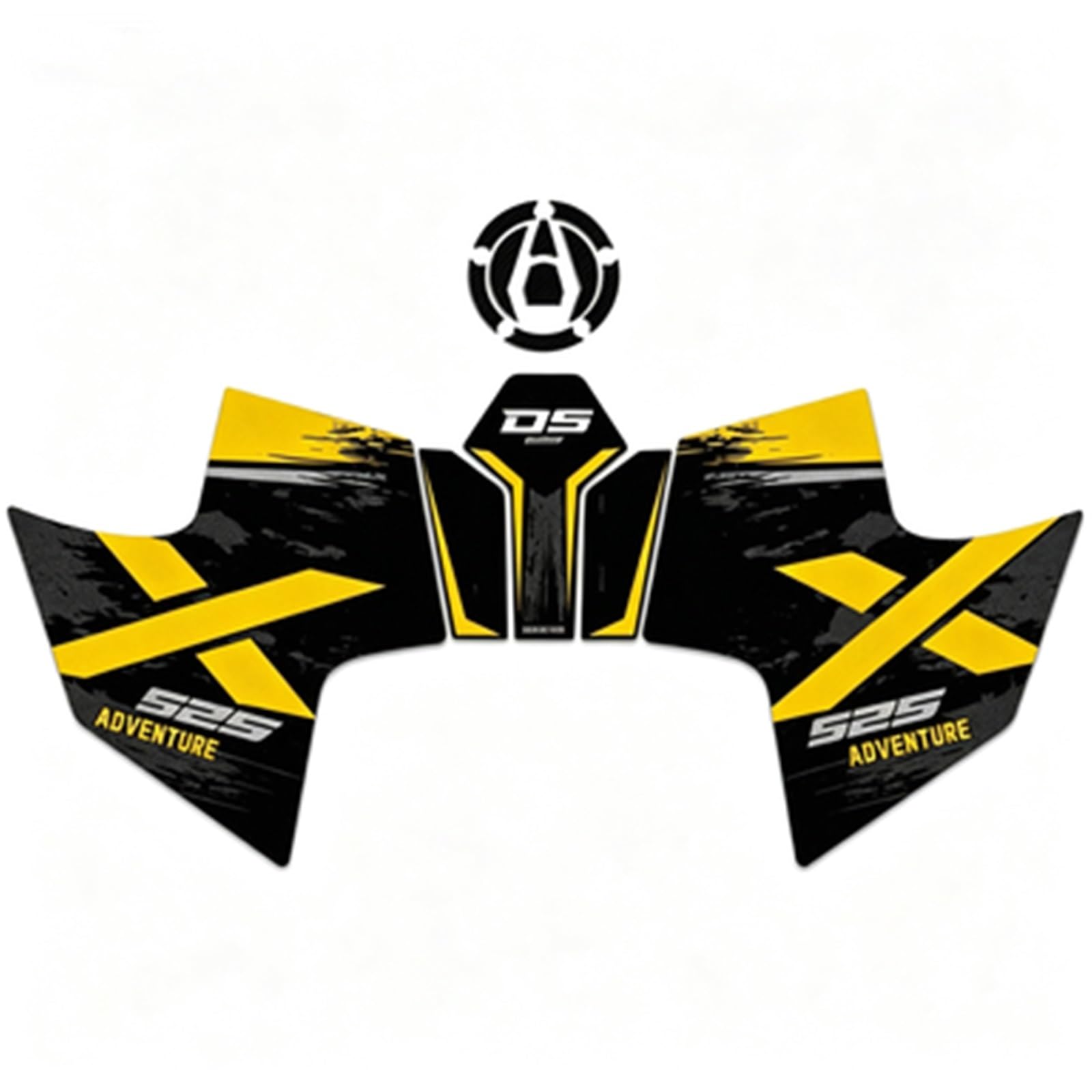 Motorcycle 525DSX Fuel Tank Pad Stickers Protector Anti Slip Decals for Voge for Valico 525 DSX DS525X 2023-2025 Accessories(Color1)