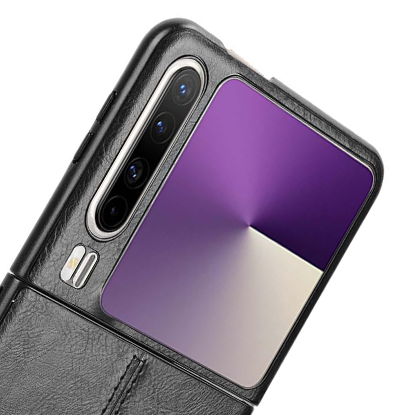 Ultracienkie etui do Huawei Pura X, matowe etui na telefon komórkowy, skórzane, odporne na pozostawianie odcisków palców, antypoślizgowe, miękkie etui ochronne, czarne, Pura X