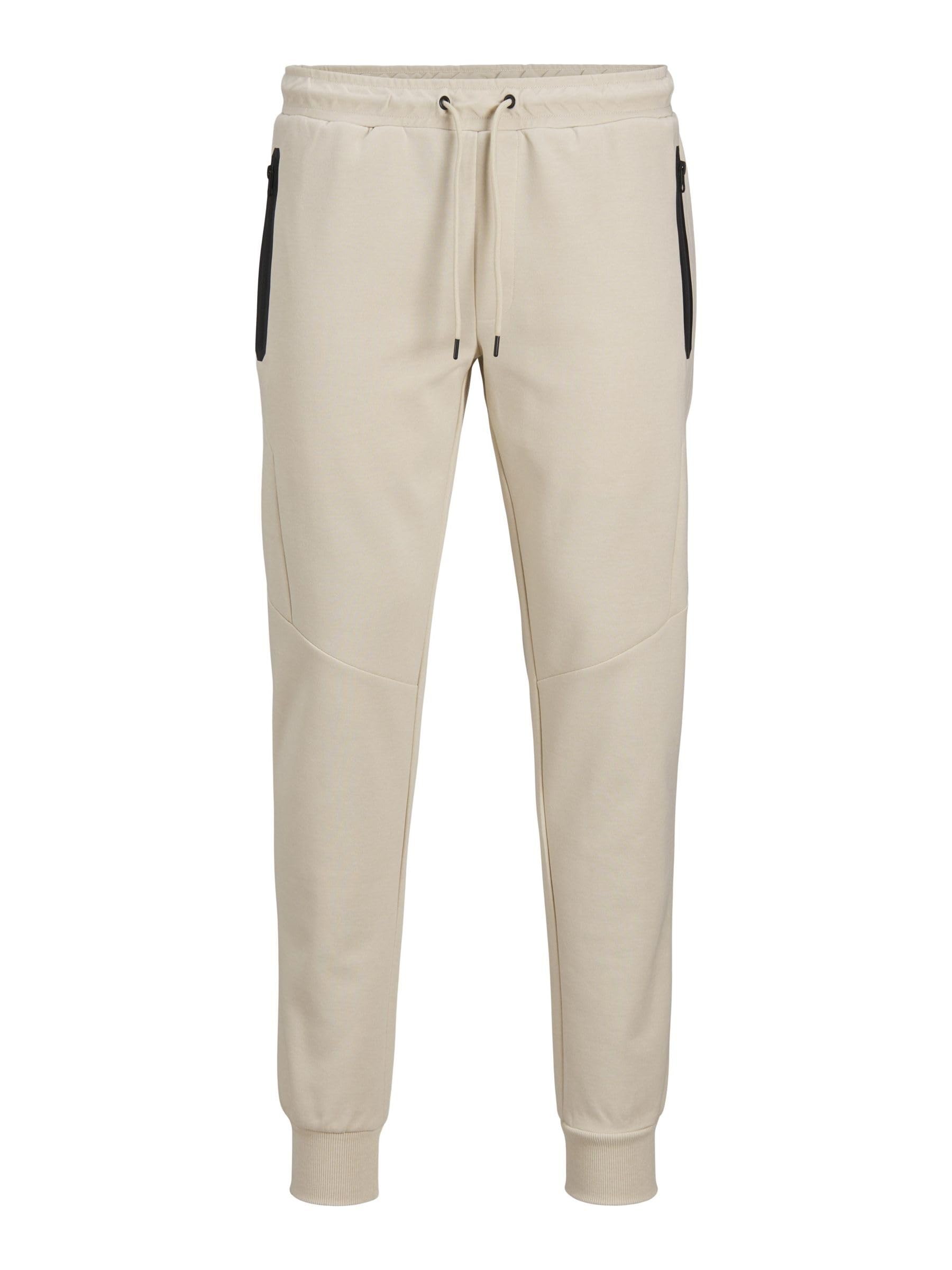 Jpstwill Jjfusion Sweat Pants Nb Noos, Moonbeam/Detail: Melange, L