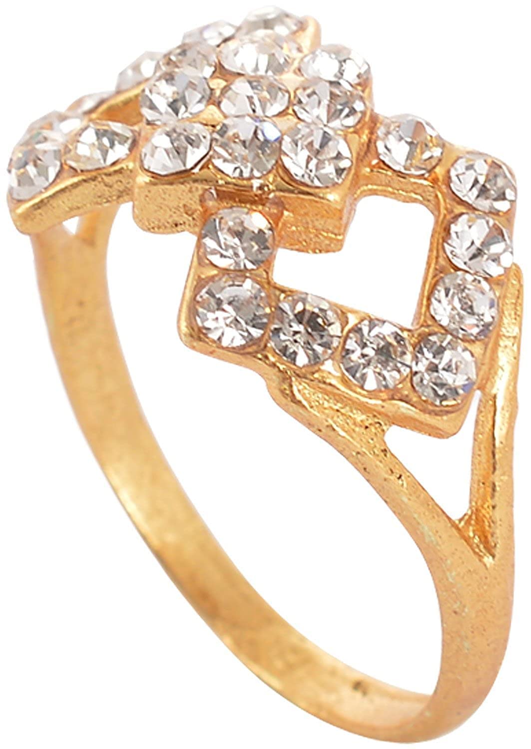 handicraft kottage Gold Plated Traditional Ring for Women and Girls-picture-25
