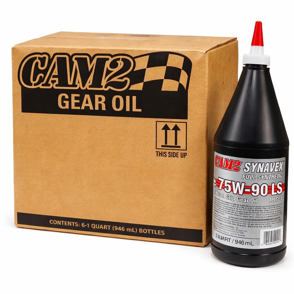Amazon.com: CAM2 Synavex 75W-90 LS Full Synthetic Gear Oil, 1