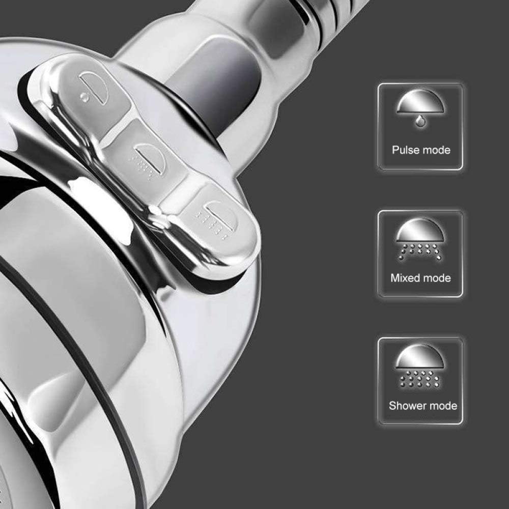 360 Degree Rotating Nozzle for Mixer Tap 3 Modes Pressurized Splash Water Saving Aerator Kitchen Aerator Diffuser Faucet 2021,Long Chrome Plated