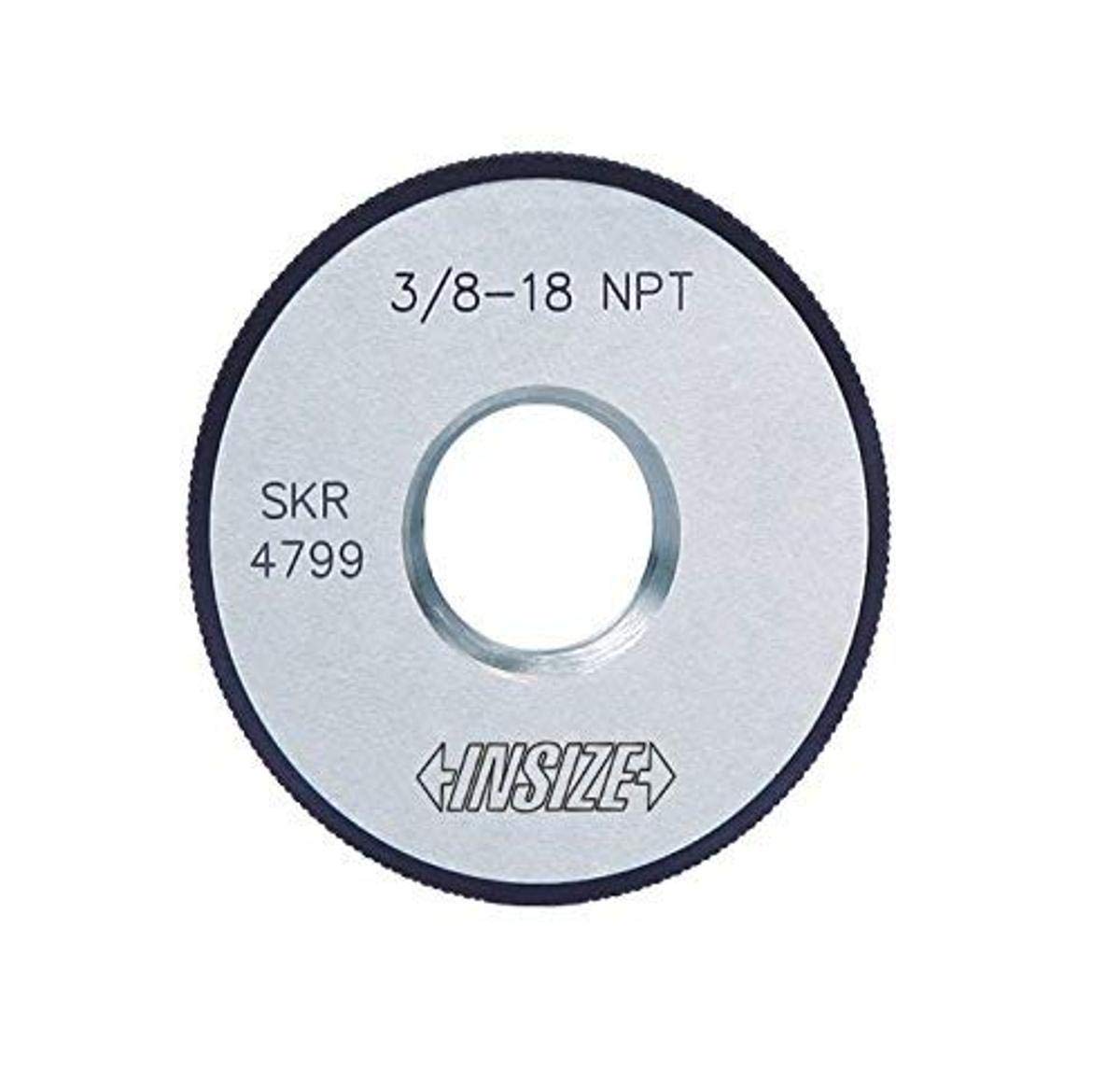 INSIZE 46341N8 NPT Thread Ring Gage, 31/2" x 8 NPT