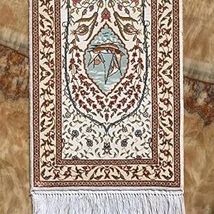 RUG Turkse stijl handgebreide tapijt Perzisch zeilen schilderij Kleine tapijt Ouzyu (Size : 30x45cm)