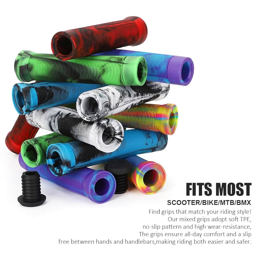 Amazon | kutrickハンドルバーグリップ145 mmソフトFlangeless