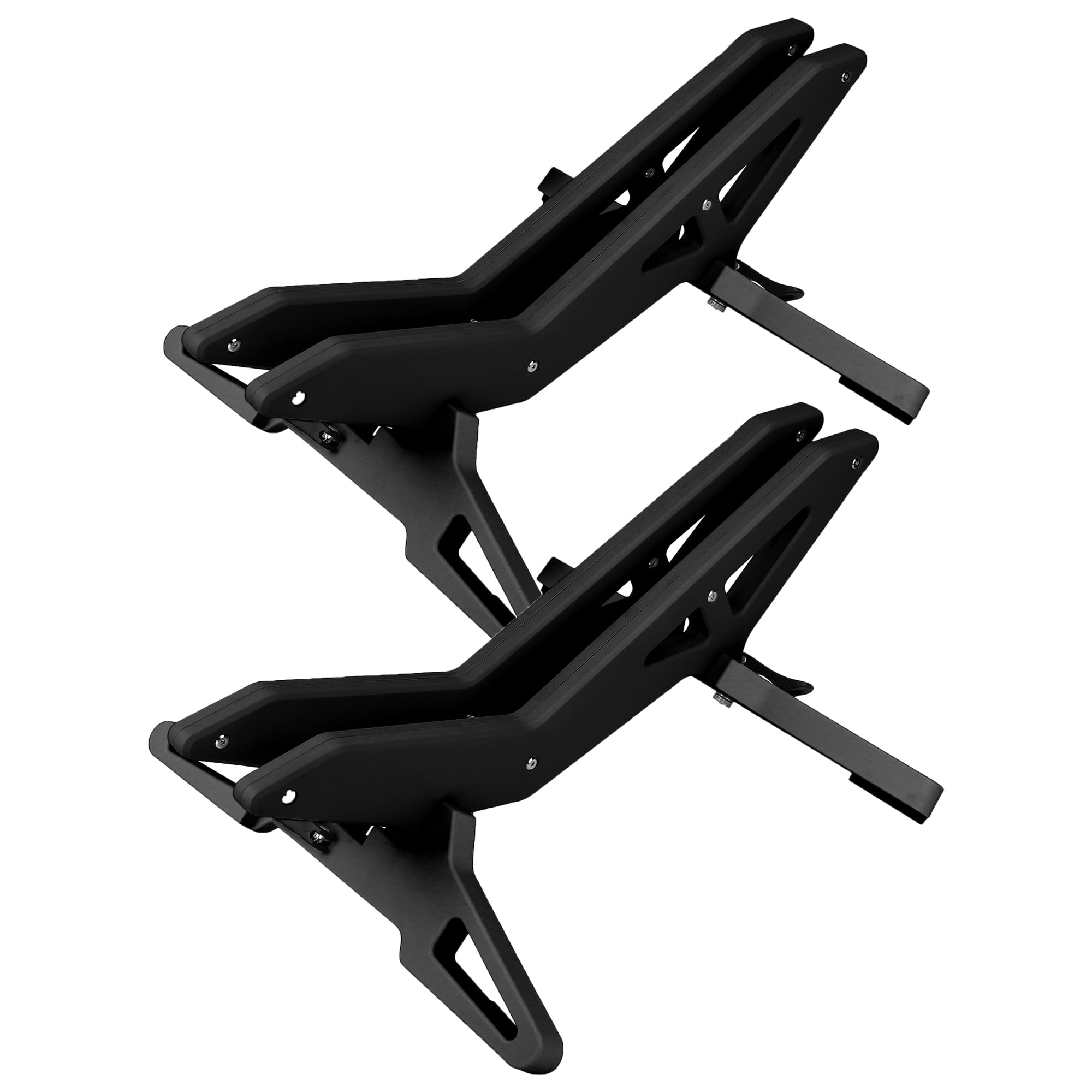 MEGHNA Fahrrad Bodenständer Universeller Verstellbare Fahrradständer Parkständer für MTB/City Bike/Rennräder für Alle 30–80mm Breiten Fahrradtype